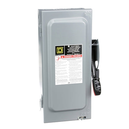 Square D H222N Disconnect Switch | 240V 60A Fusible Series F