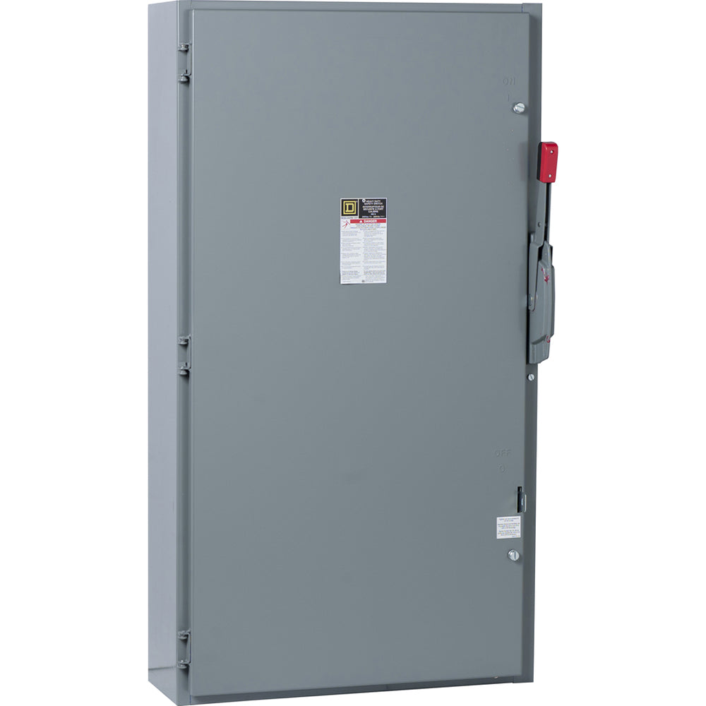 Square D H225 Disconnect Switch | 240V AC/DC 400A 1 Phase 2 Pole 200kA@240V Series E