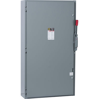 Square D H225 Disconnect Switch | 240V AC/DC 400A 1 Phase 2 Pole 200kA@240V Series E