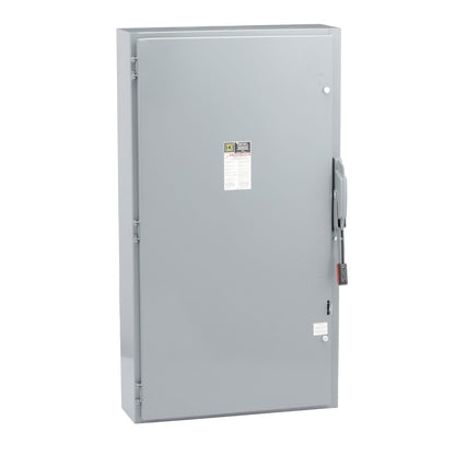 Square D H265 Disconnect Switch | 600V 400A Fusible 1 Phase 2 Pole Series E