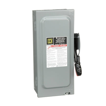 Square D H321N Disconnect Switch | 240V 30A 3P Fusible Series F
