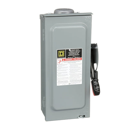 Square D H361RB Disconnect | 600V 30A Fusible Switch Series F