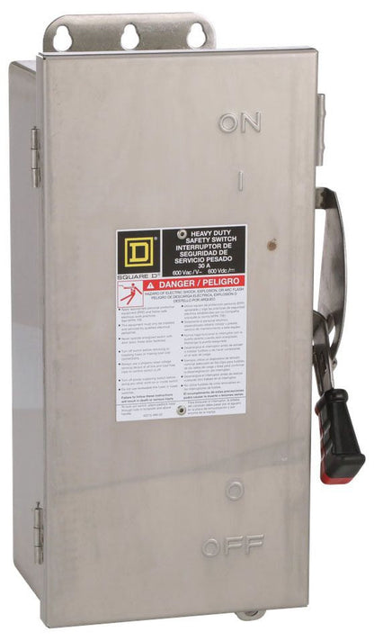 Square D H361SS Disconnect Switch (Fusible) - Essential Electric Supply