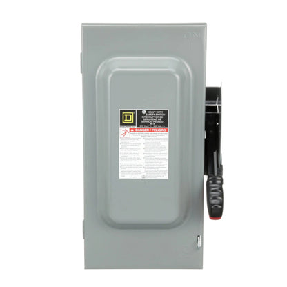 Square D H362 Disconnect | 600V 60A Fusible Switch Series F