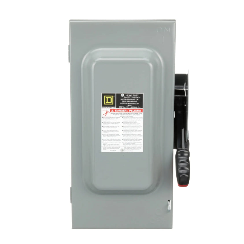 Square D H362 Disconnect | 600V 60A Fusible Switch Series F