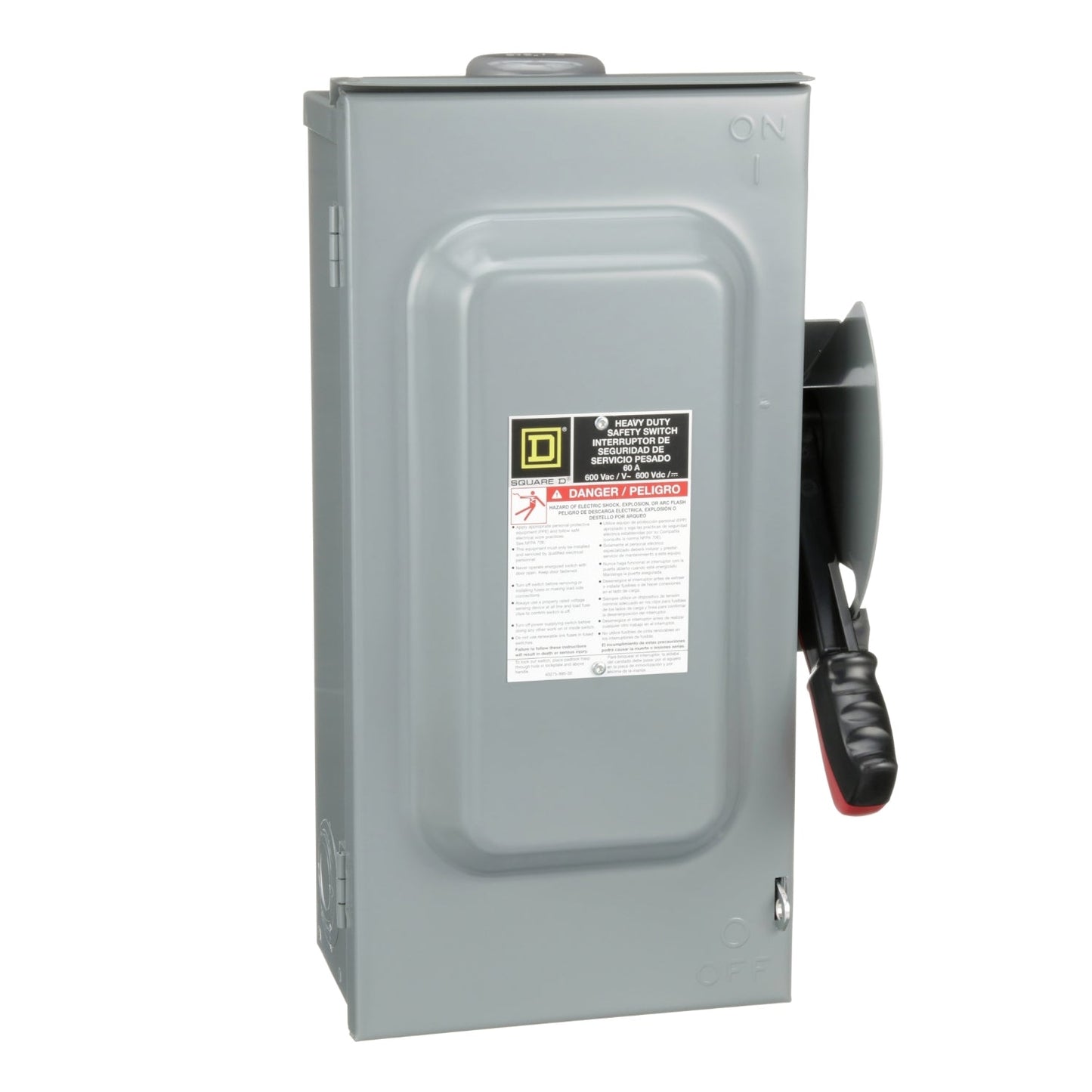 Square D H362RB Disconnect | 600V 60A 3P Fusible Switch Series F