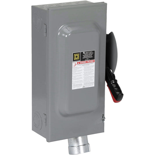 Square D H362WH Disconnect Switch | 600V 60A 3P Fusible Series F