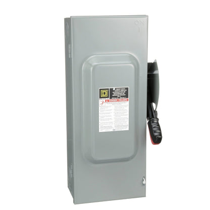 Square D H363 Disconnect Switch | 600V 100A 3P 3Pole Fusible 200kA@600V Series F