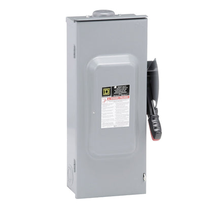 Square D H363NRB Disconnect Switch | 600V 100A Fusible 3 Phase Series F