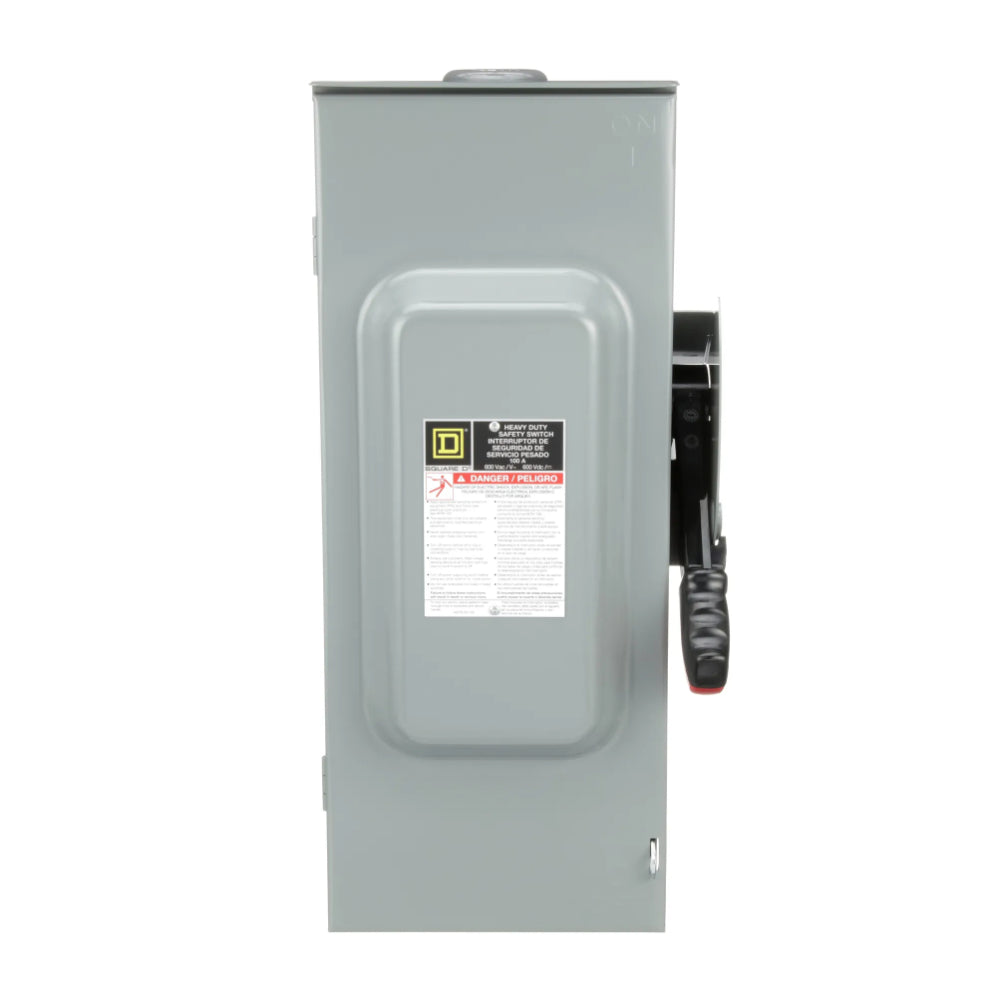 Square D H363RB Switch | Series F H 600V 100A