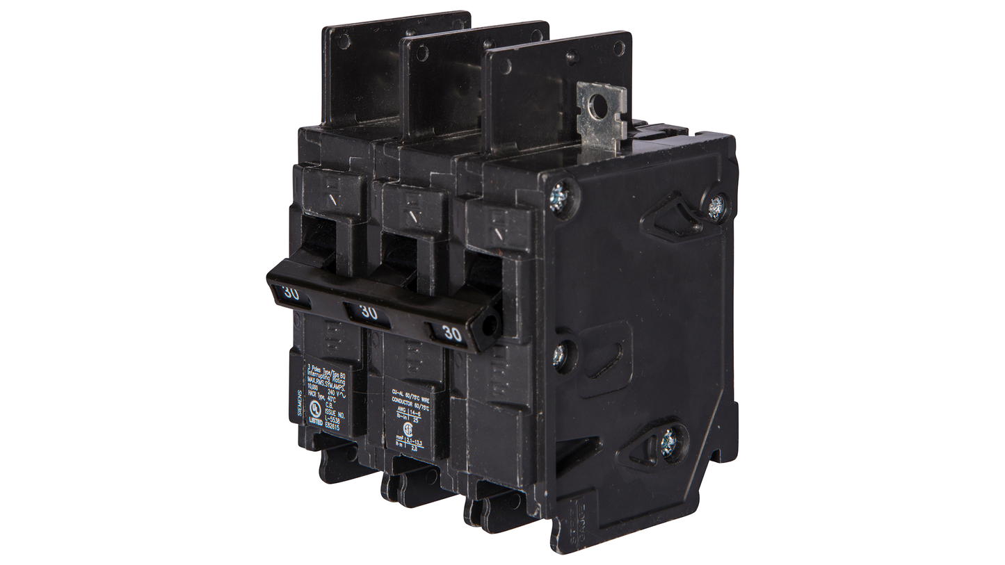 Siemens HB3B060 Molded Case Circuit Breaker | 240V 60A 3P 65kA@240V Bolt-On BQ Series