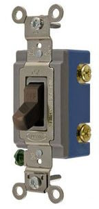 Hubbell HBL1202 Toggle Switch | 15A 120/277V AC Double Pole