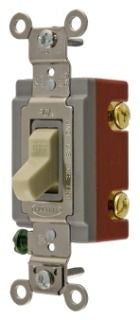 Hubbell HBL1221I Toggle Switch | 20A 120/277V AC HBL