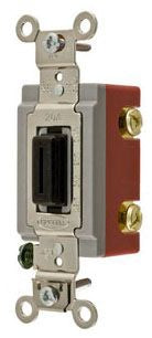 Hubbell HBL1222L Keylock switch | 20A 120/277V AC Double Pole HBL