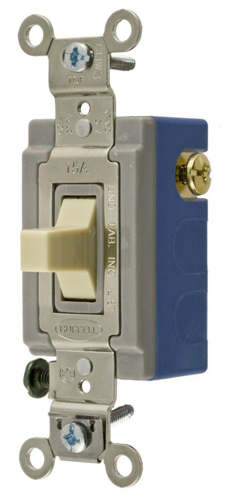 Hubbell HBL1556I Toggle switch | 15A 120/277V AC