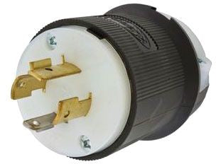 Hubbell HBL2411 Conduit & Fittings | 125/250V Twist-Lock