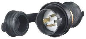 Hubbell HBL2411SW Conduit & Fittings | 125/250V Twist-Lock