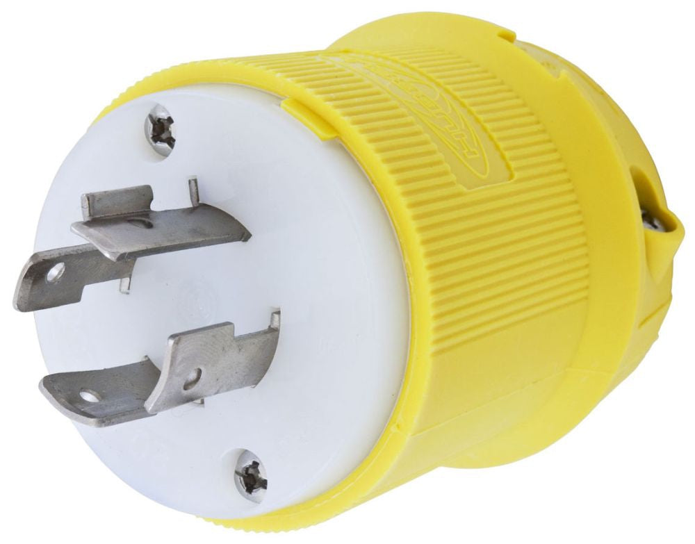 Hubbell HBL24CM21 Plugs Recep | 20A 250V 3-Phase 3-Pole 4-Wire Twist-Lock Marine