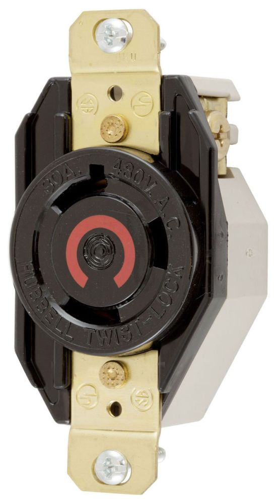 Hubbell HBL2640 Twist-Lock | 480V