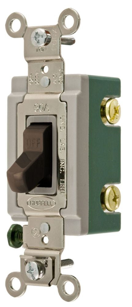 Hubbell HBL3032 Toggle Switch | 30A 120/277V AC Double Pole