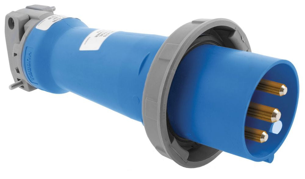 Hubbell HBL3100P6W Pin and Sleeve Device | 250V