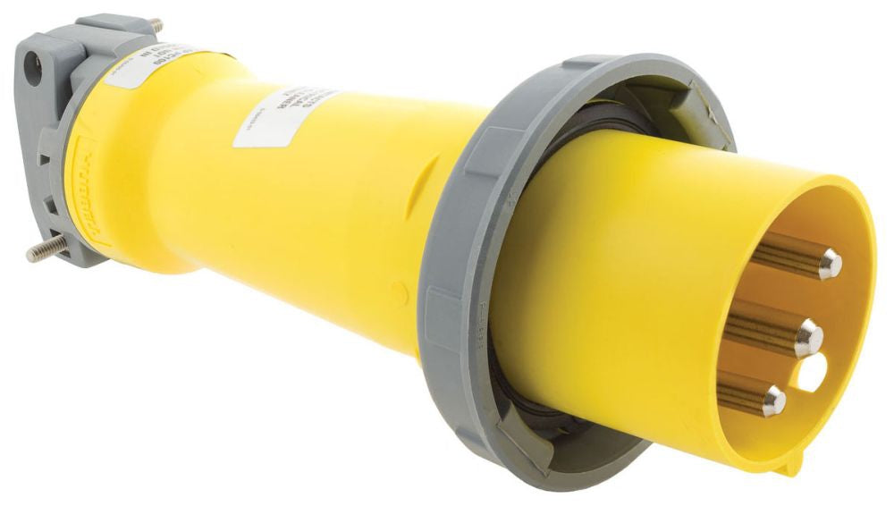 Hubbell HBL320P4W Conduit & Fittings | 125V Pin & Sleeve