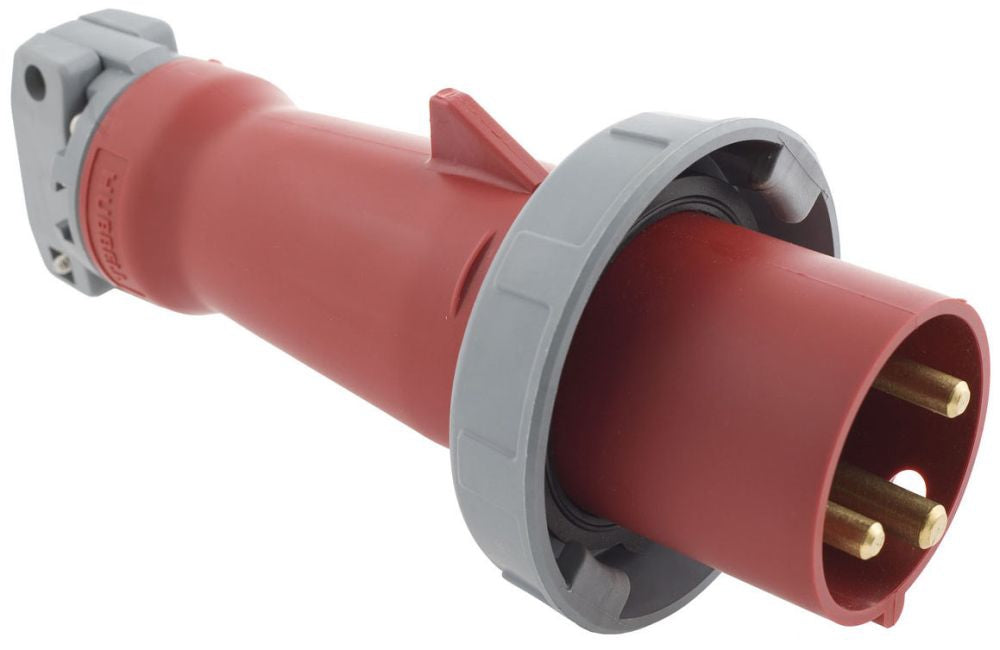 Hubbell HBL320P7W Plug | 20A 480V 3-Wire