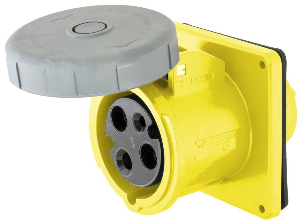 Hubbell HBL320R4W Conduit & Fittings | 125V Locking Devices
