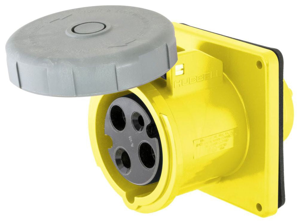 Hubbell HBL360R6W Pin & Sleeve | 250V