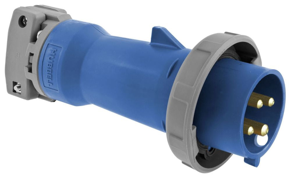 Hubbell HBL4100P9W Pin and Sleeve | 250V