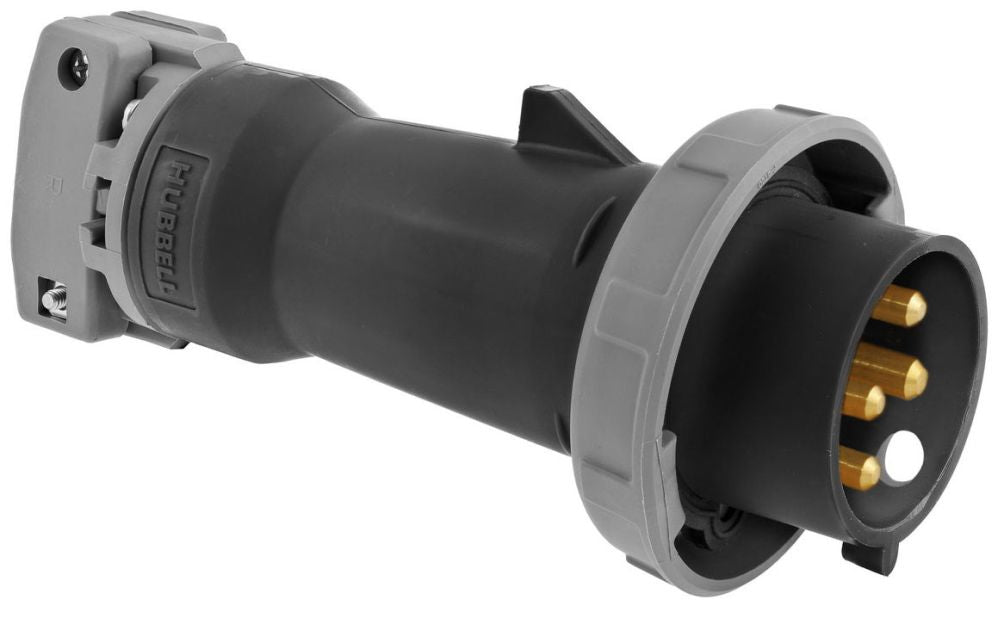 Hubbell HBL430P12W Pin & Sleeve | 125/250V