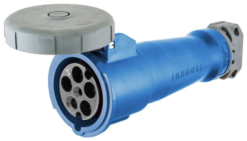 Hubbell HBL460C9W Pin & Sleeve | 250V