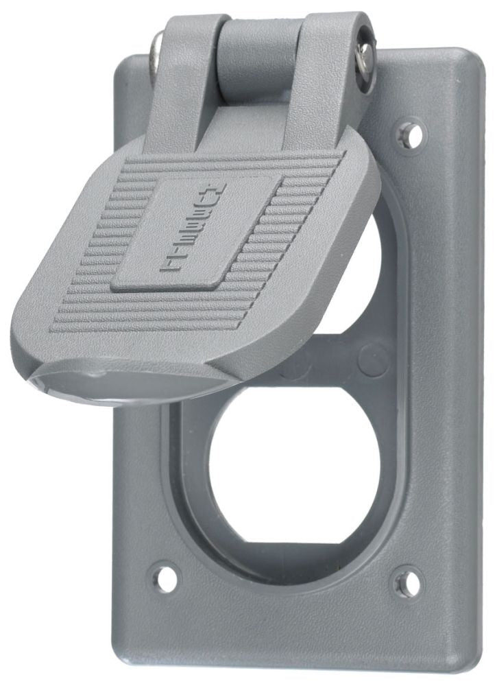 Hubbell HBL5221 Industrial Duplex Receptacle | 15A/20A 125V