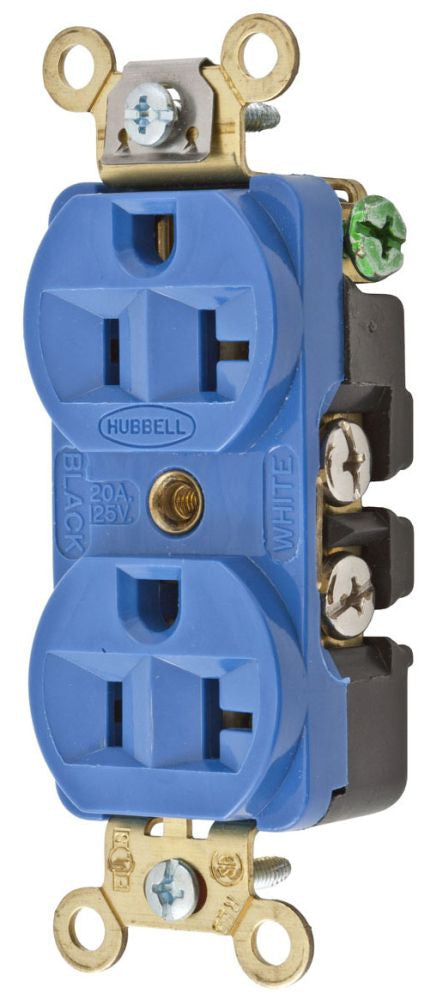 Hubbell HBL5352BL Receptacle | 20A 125V 5-20R