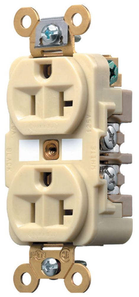 Hubbell HBL5362I Conduit & Fittings | 20A 125V NEMA 5-20R