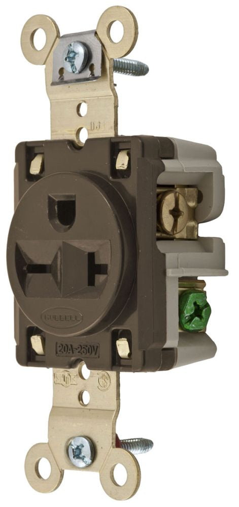 Hubbell HBL5461 Receptacle | 20A 250V NEMA 6-20R