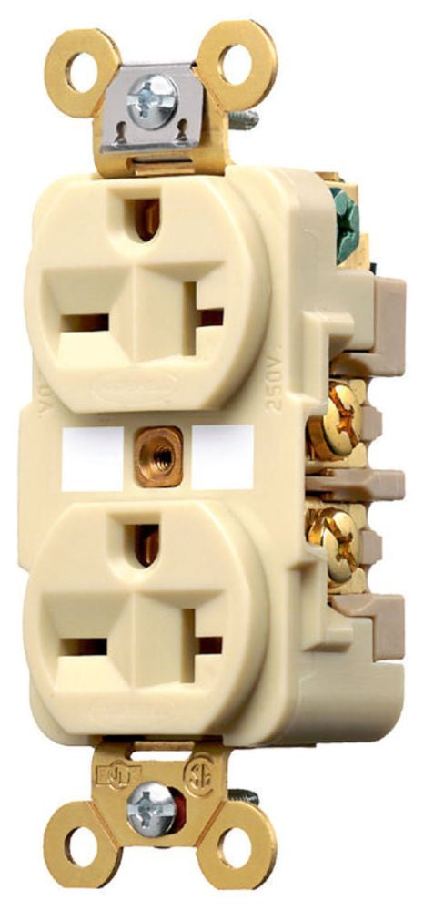 Hubbell HBL5462I Conduit & Fittings | 20A 250V 2-pole 3-wire NEMA 6-20R