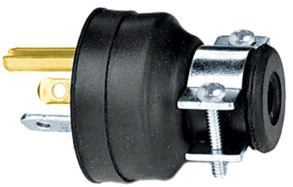 Hubbell HBL5929 Plugs Recep 15A 277V AC 2-Pole 3-Wire Grounding
