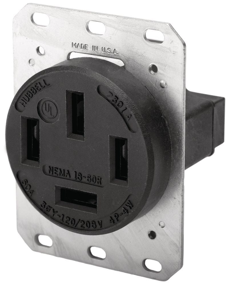 Hubbell HBL7301A Conduit & Fittings | 120/208 Pin & Sleeve