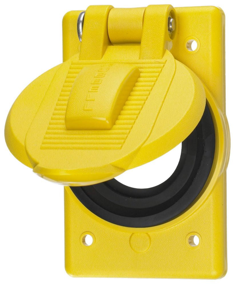 Hubbell HBL74CM24WO Electrical box covers | 1-Gang Polycarbonate Outdoor Use