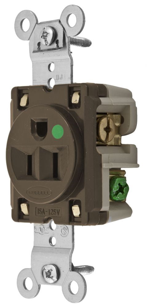 Hubbell HBL8210 Receptacle | 15A 125V Hospital-Grade