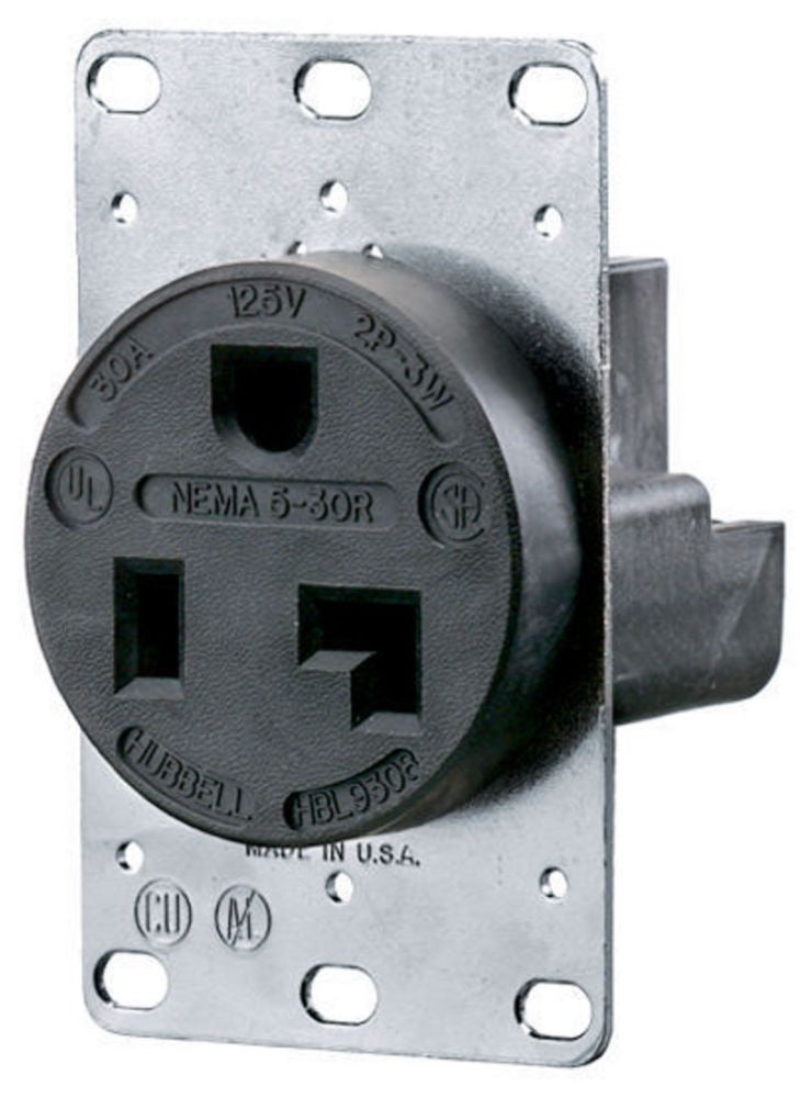 Hubbell HBL9308 Conduit & Fittings | 125V Locking Devices