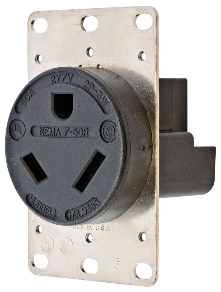 Hubbell HBL9367 Conduit & Fittings | 250V Pin & Sleeve