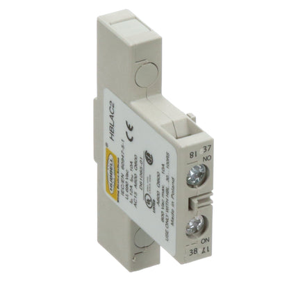 Hubbell HBLAC2 Contactor And Motor Starter Auxiliary | Motor Control