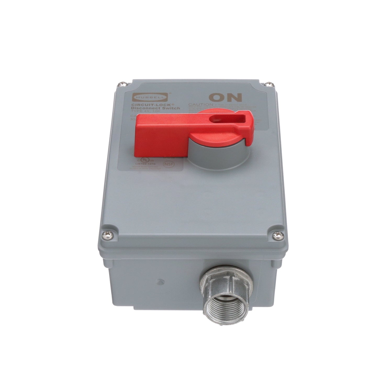 Hubbell HBLDS3 Non-fused motor disconnect switch | NEMA 4X/12 enclosure 600V