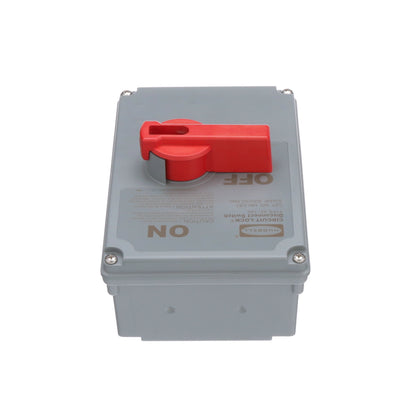 Hubbell HBLDS3 Non-fused motor disconnect switch | NEMA 4X/12 enclosure 600V
