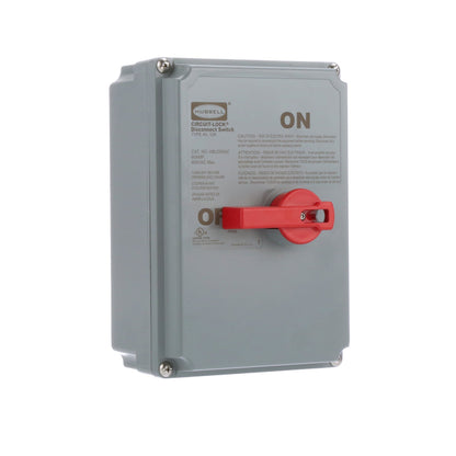 Hubbell HBLDS6AC Conduit & Fittings | Non-fused motor disconnect switch