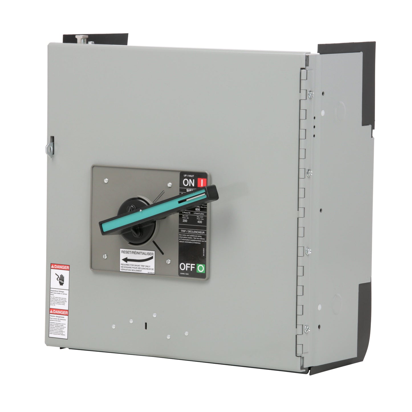 Siemens HCP367VJ600 Panel Mount Switch | 600V 800A 3P 3Pole 200kA@480V Sentron Series