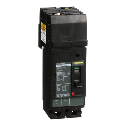 Square D HDA260152 Circuit Breaker | 600V 15A 2P 18kA@480V I-Line Style Plug-In Powerpact