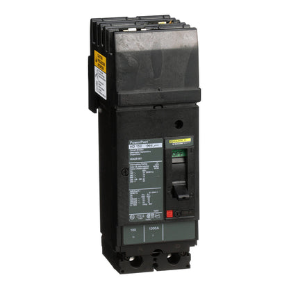 Square D HDA261001 Circuit Breaker | 600V 100A 2P 18kA@480V I-Line Plug-In Powerpact HDA